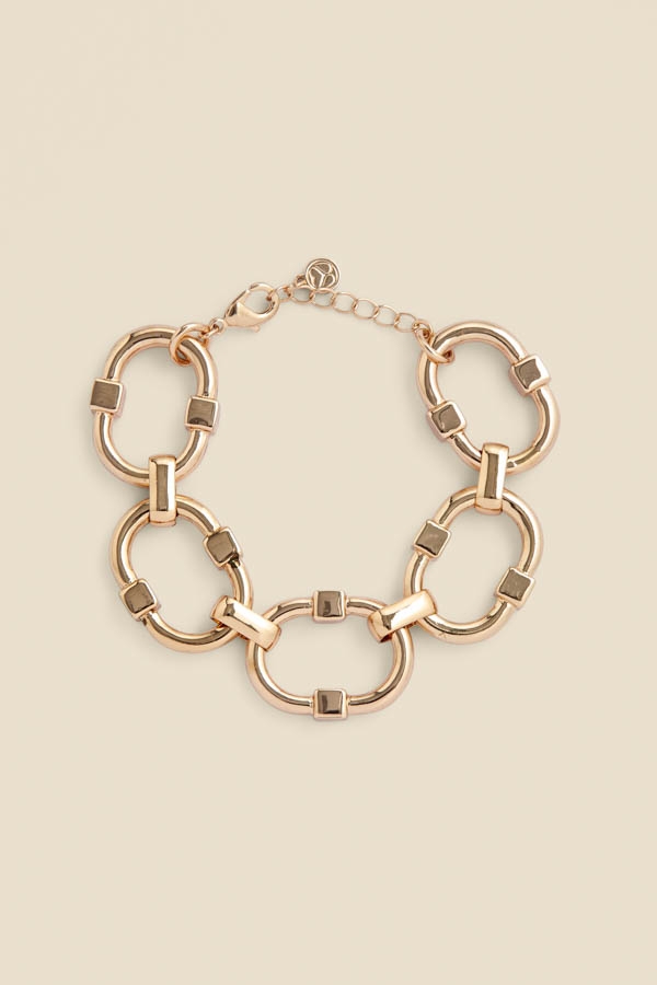 Gold Chunky Chain Link Bracelet