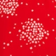Red & White Constellation Print Fit & Flare Dress
