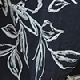 Black Floral Print Ruched Sleeve Midi Wrap Dress