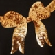 Black Gold Sequin Bow Knit Jumper