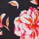 Black Floral Print Strappy Cami Top
