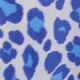 Sky Blue & White Animal Print Pocket Detail Utility Shirt