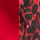 Red Leopard Print Lining Blazer