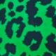 Green & Black Animal Print Shirt