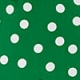 Green & White Spot Print Tie Back Maxi Dress
