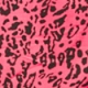 Hot Pink Animal Print Belted Shirt Dress
