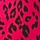 Hot Pink & Black Animal Print Scarf