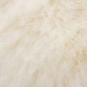 Ivory Super Soft Faux Fur Cushion