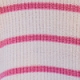 Ivory & Pink Stripe Half Zip Jumper