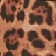 Leopard Print Midi Shirt Dress With Belt