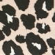 Leopard Print Keyhole Detail Wrap Front Jersey Top