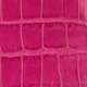 Hot Pink Croc Faux Leather Chain Detail Cross Body Bag