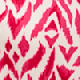 Pink Geometric Print Ruffle Sleeve Belted Playsuit
