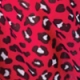 Red Leopard Print Halter Neck Sunshine Dress