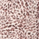 Pale Pink Leopard Print Fit & Flare Ruffle Dress
