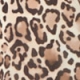 Tan Leopard Print Fit & Flare Ruffle Dress