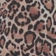 Leopard Print Tie Front Top