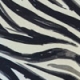 Black & White Tiger Print Ruffle Detail Bardot Jersey Top