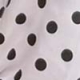 White & Black Spot Print Pocket Detail Shirt