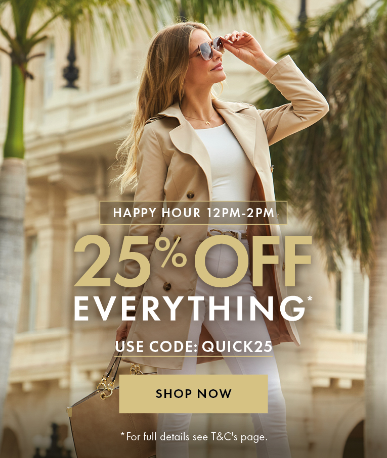 25% OFF EVERYTHING!* USE CODE:QUICK25
